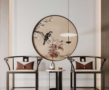 New Chinese Style Lounge Chair-ID:927240863