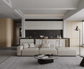 Modern A Living Room-ID:807857047