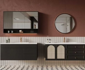 Modern Bathroom Cabinet-ID:212208033