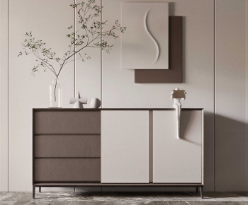 Modern Entrance Cabinet-ID:232480053