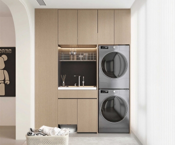 Modern Laundry Cabinet-ID:770728111