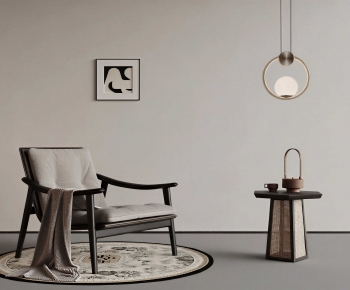 New Chinese Style Lounge Chair-ID:121721034