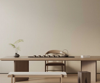 New Chinese Style Tea Tables And Chairs-ID:728164913