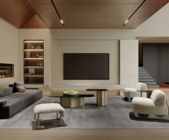 Modern A Living Room-ID:110677963