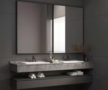 Modern Bathroom Cabinet-ID:643081906
