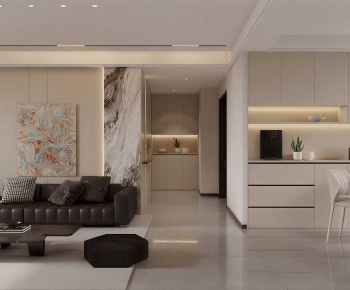 Modern A Living Room-ID:898257978