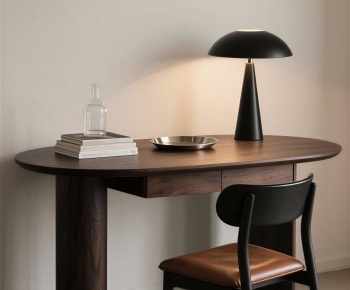 Modern Computer Desk And Chair-ID:964740998