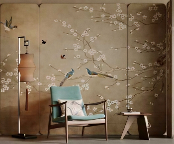 New Chinese Style Lounge Chair-ID:732558976