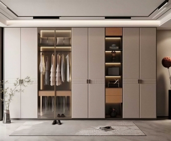 Modern Clothes Storage Area-ID:744820121