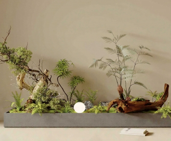 New Chinese Style Plant Landscaping-ID:945784096