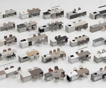 Modern Dining Table And Chairs-ID:359884981