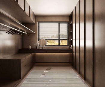 Modern Clothes Storage Area-ID:762537962