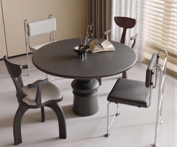Modern Dining Table And Chairs-ID:221261023