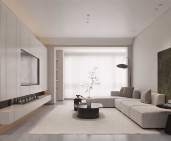 Modern A Living Room-ID:705472951