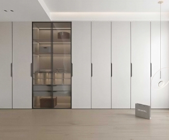 Modern Clothes Storage Area-ID:736689093