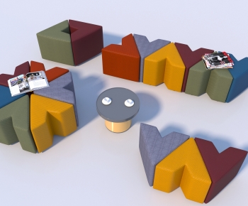 Modern Card Seat Sofa-ID:682867053