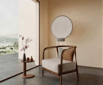 New Chinese Style Lounge Chair-ID:704984905