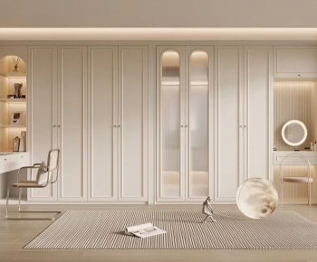 French Style Clothes Storage Area-ID:121200083