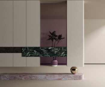 Modern Entrance Cabinet-ID:530782945