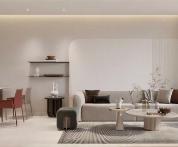 Modern A Living Room-ID:764141081