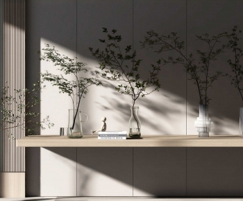 Modern Aquatic Green Plant-ID:917089943