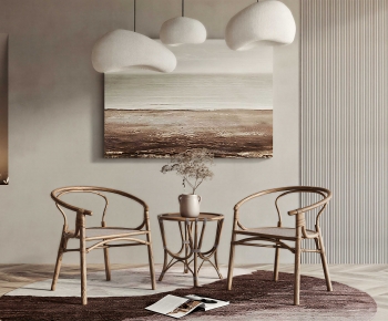 Wabi-sabi Style Lounge Chair-ID:843149901