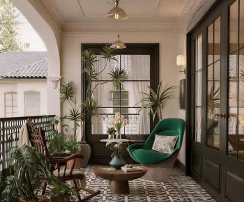 French Style Balcony-ID:897840026