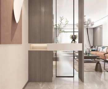 New Chinese Style Hallway-ID:262476926