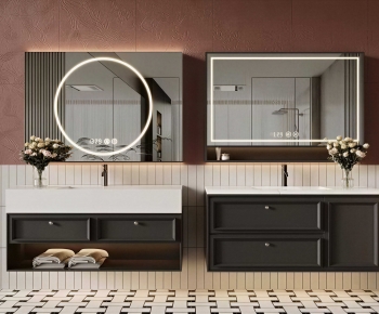 French Style Bathroom Cabinet-ID:726032971