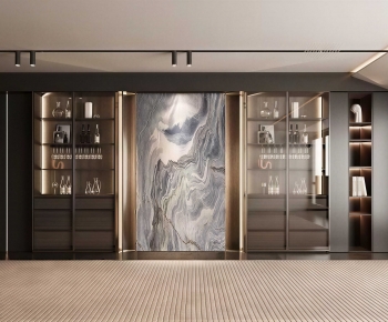 Modern TV Wall-ID:402096997