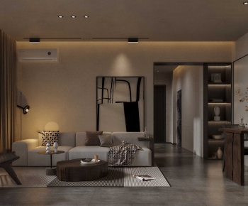 Modern A Living Room-ID:918323994