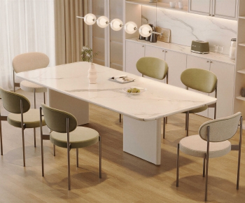 Modern Dining Table And Chairs-ID:934381019
