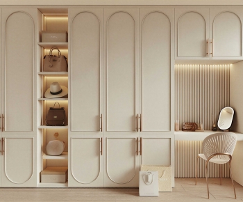 Modern Clothes Storage Area-ID:442900907