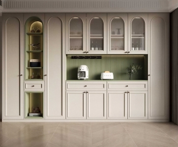 French Style Wine Cabinet-ID:578831912