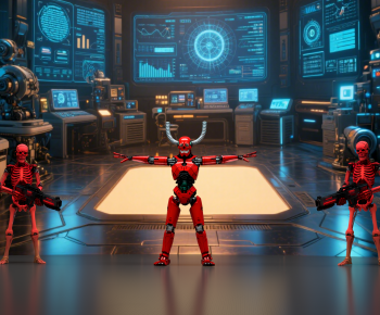 Modern Robot-ID:337369923