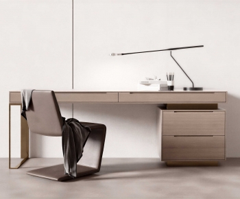 Modern Computer Desk And Chair-ID:171305892