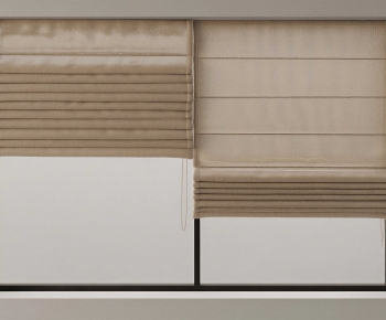 New Chinese Style Roman Curtain-ID:748845104