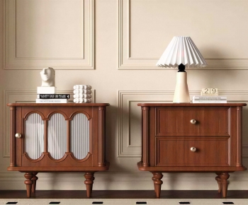 French Style Bedside Cupboard-ID:165216928