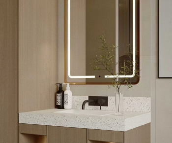 Modern Bathroom Cabinet-ID:477680928