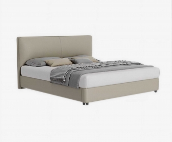 Modern Double Bed-ID:141408928