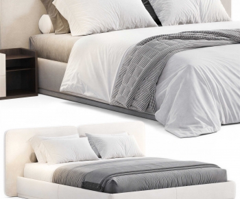 Modern Double Bed-ID:776005986