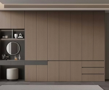 Modern Clothes Storage Area-ID:909548047