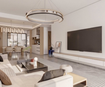 Modern A Living Room-ID:979885109