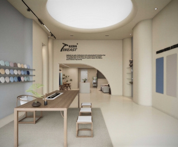 Modern Exhibition Hall-ID:872739089