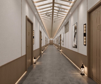 New Chinese Style Corridor-ID:948688982