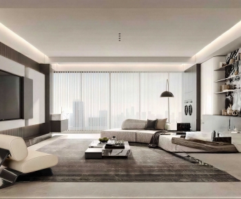 Modern A Living Room-ID:131139049