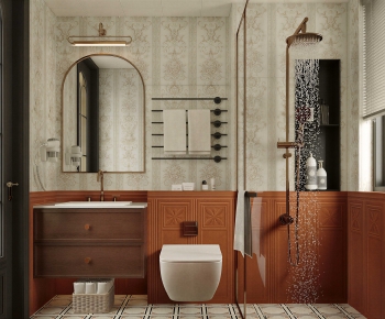 Retro Style TOILET-ID:434556019