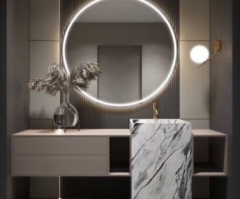 Modern Bathroom Cabinet-ID:893145082