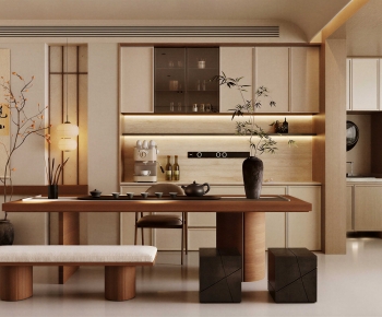 New Chinese Style Tea House-ID:637764935