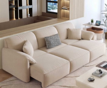 Modern Three-seat Sofa-ID:849459215